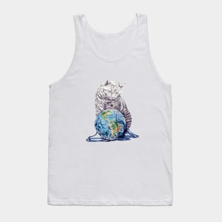 Our feline deity shows restraint Tank Top